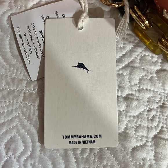 Tommy Bahama Rattan wicker satchel crossbody, NWT - Picture 14 of 16